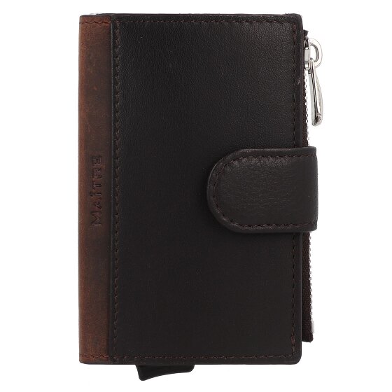 Maître Bundenbach C-Four Kreditkartenetui RFID Schutz Leder 10 cm
