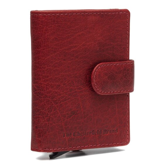 The Chesterfield Brand Prague Kreditkartenetui RFID Schutz Leder 7 cm