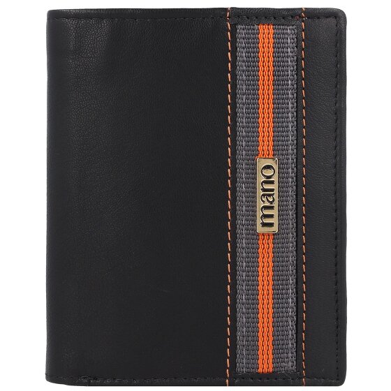 mano Don Leonardo Geldbörse RFID Leder 12,5 cm