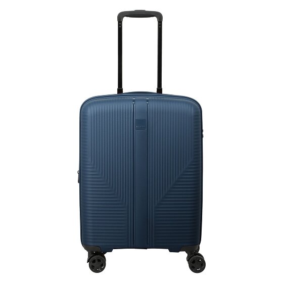 Travelite Air Stripe 4 Rollen Kabinentrolley S 55 cm mit Dehnfalte