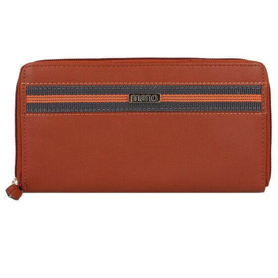 mano Don Leonardo Geldbörse RFID Leder 18 cm