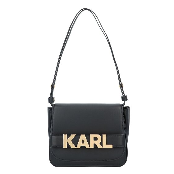 Karl Lagerfeld Letters Umhängetasche Leder 24 cm