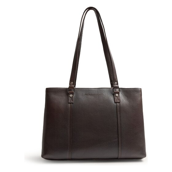 The Chesterfield Brand Alverino Schultertasche Leder 38 cm Laptopfach