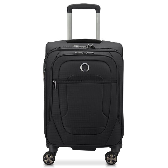 Delsey Paris Helium Dlx 4 Rollen Kabinentrolley 55 cm mit Dehnfalte