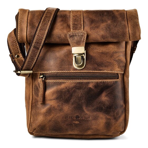 Greenburry Vintage Umhängetasche Leder 27 cm