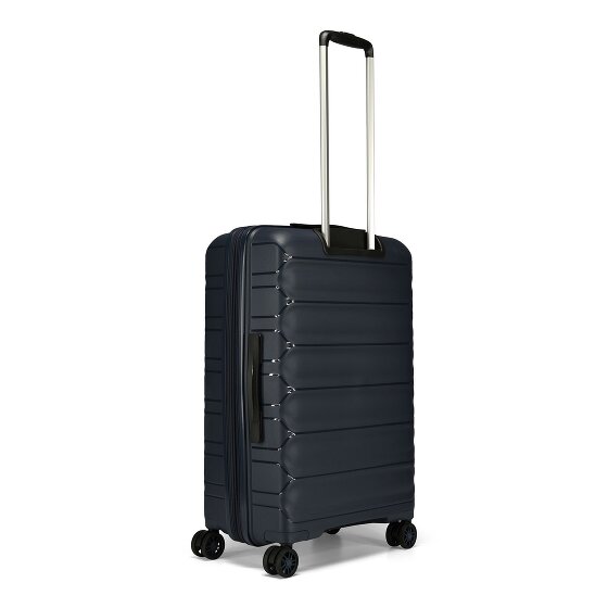 d&n Travel Line 4700 4 Rollen Trolley 68 cm mit Dehnfalte
