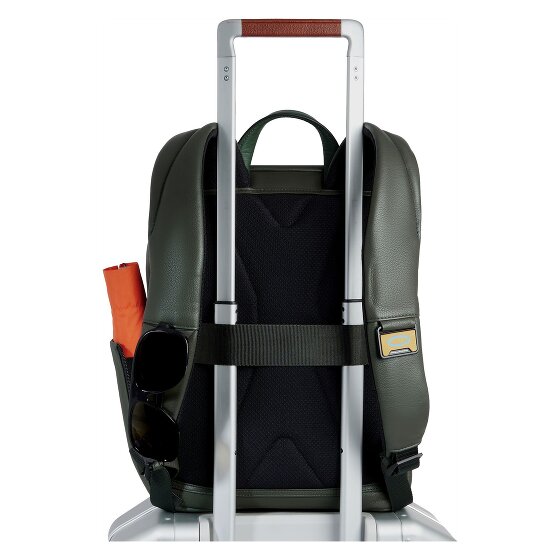 Piquadro Ael Daypack Leder 37 cm Laptopfach