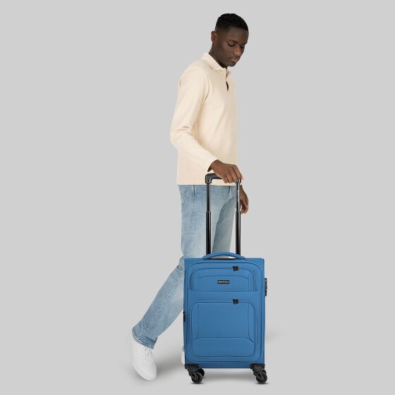 Smartbox Edition 04 4 Rollen Kabinentrolley 55 cm mit Dehnfalte