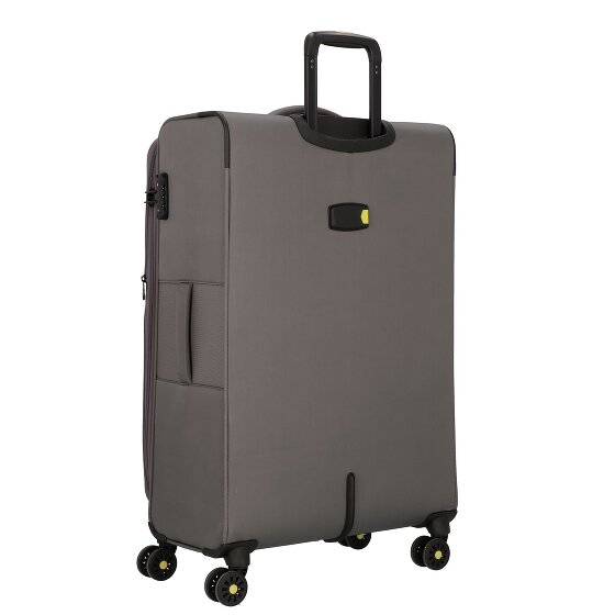 d&n Travel Line 9704 4 Rollen Trolley L 78 cm mit Dehnfalte
