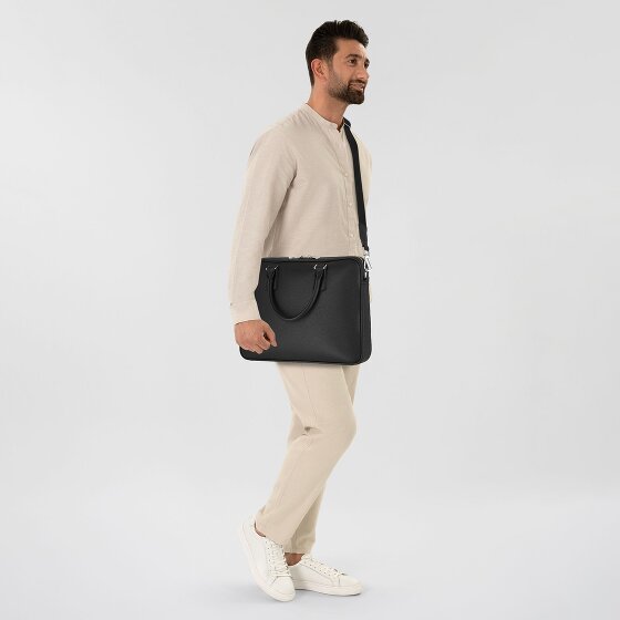Boss New Crosstown Aktentasche Leder 38 cm Laptopfach
