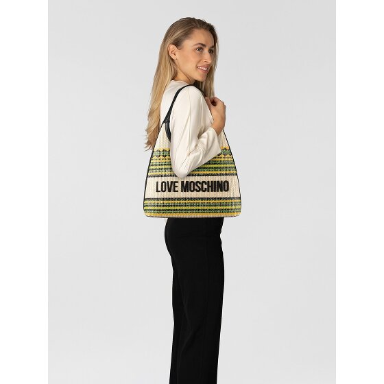 Love Moschino Sunset Stripes Schultertasche 34 cm