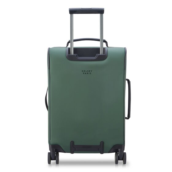 Delsey Paris Turenne Soft 4 Rollen Kabinentrolley 55 cm mit Dehnfalte