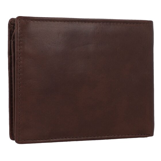 Greenburry Newport Geldbörse RFID Schutz Leder 12 cm