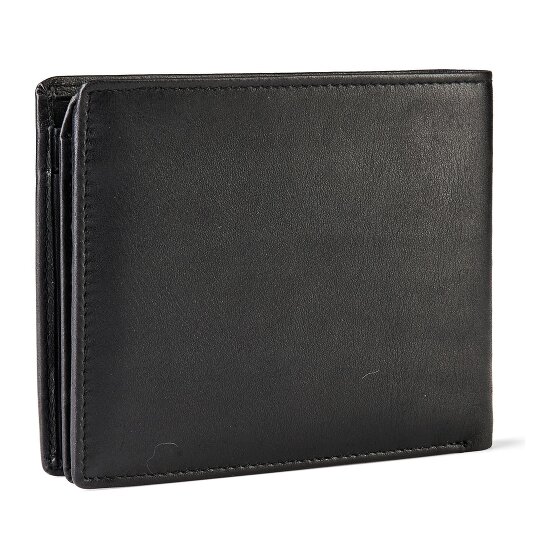 Esquire Logo Geldbörse RFID Schutz Leder 12 cm