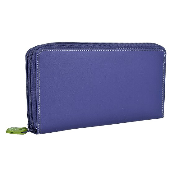 Mywalit Large Double Zip Around Purse Geldbörse Leder 18 cm