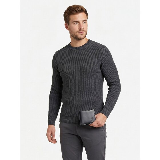 oxmox Leather Geldbörse RFID Schutz Leder 12 cm