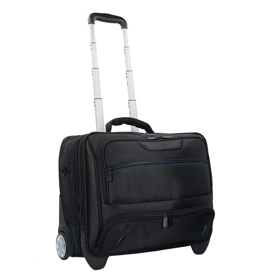Dermata 2-Rollen Businesstrolley 42  cm Laptopfach