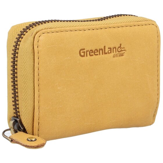 Greenland Nature Kreditkartenetui RFID Schutz Leder 10.5 cm