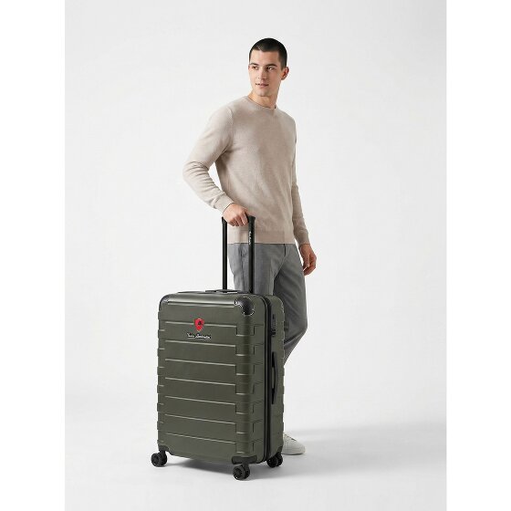 Tonino Lamborghini Milano 4 Rollen Trolley L 72 cm mit Dehnfalte
