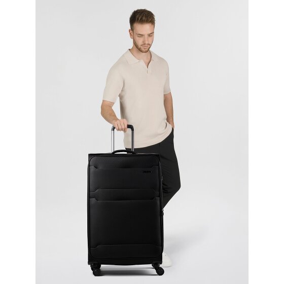 Cocoono Mauritius 4 Rollen Trolley L 81 cm mit Dehnfalte