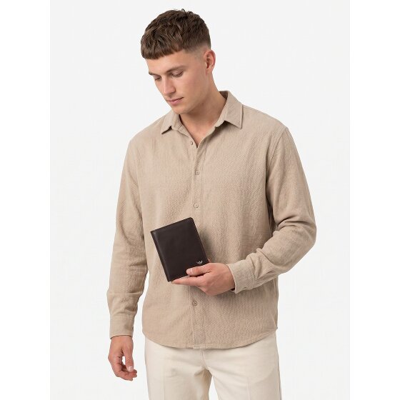 Golden Head Polo Geldbörse RFID Schutz Leder 10 cm