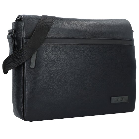 Jost Stockholm Messenger Tasche Leder 38 cm Laptopfach