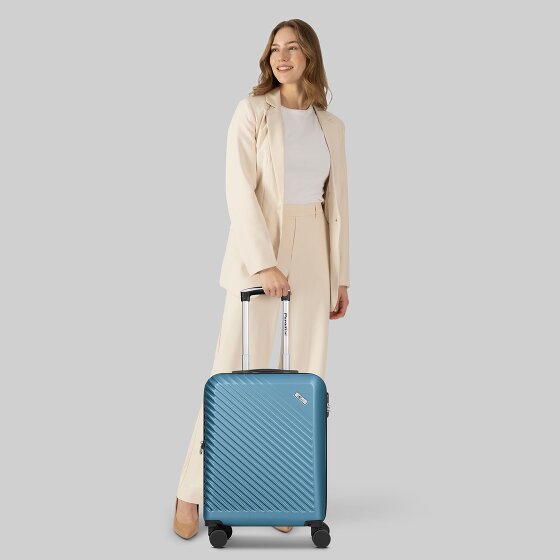 Check.In Paradise 2.0 4 Rollen Kabinentrolley S 55 cm mit Dehnfalte