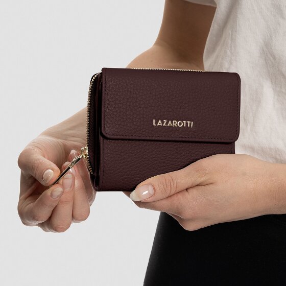 Lazarotti Bologna Leather Geldbörse Leder 12 cm