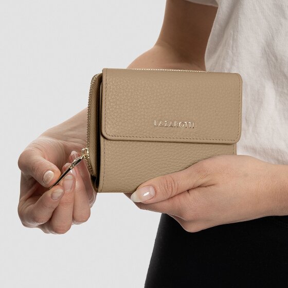 Lazarotti Bologna Leather Geldbörse Leder 12 cm