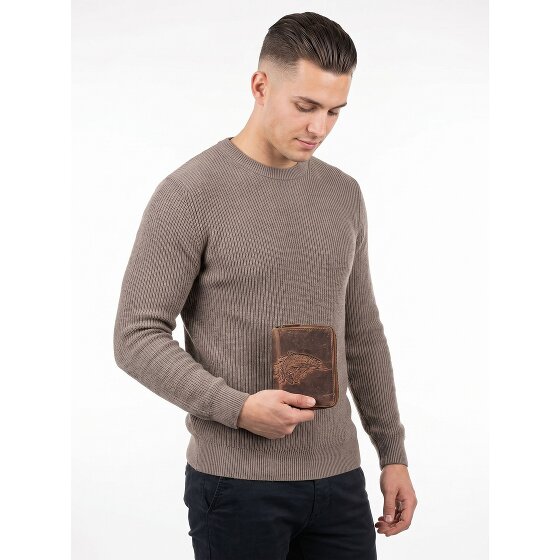 Greenburry Huntsman Geldbörse RFID Schutz Leder 10 cm
