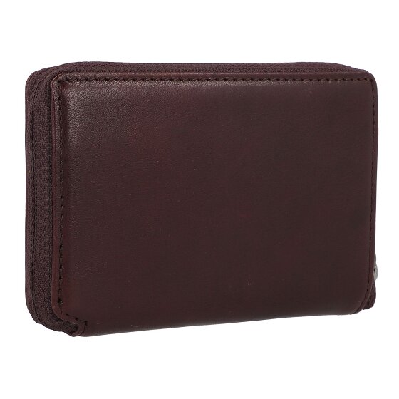 Braun Büffel Arezzo Kreditkartenetui RFID Schutz Leder 11.5 cm
