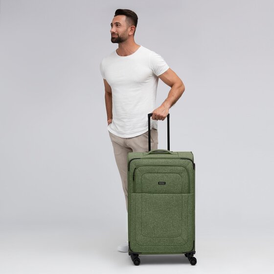 Redolz Essentials 12 LARGE 4 Rollen Trolley 79 cm mit Dehnfalte