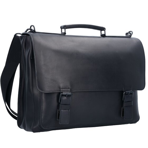 Jost Futura Aktentasche Leder 38 cm Laptopfach