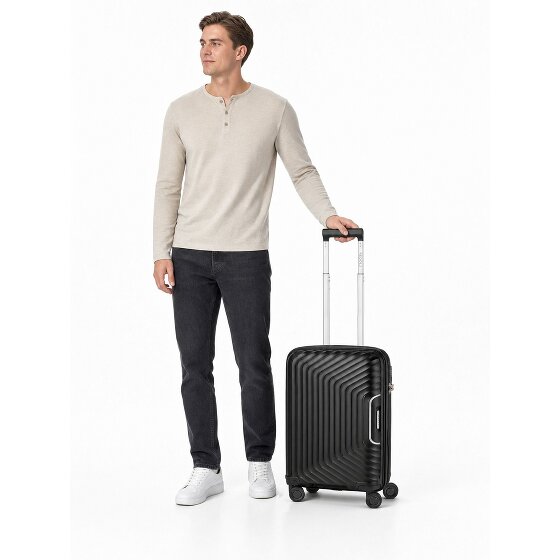 Redolz Essentials 01 4 Rollen Kabinentrolley 53 cm mit Dehnfalte
