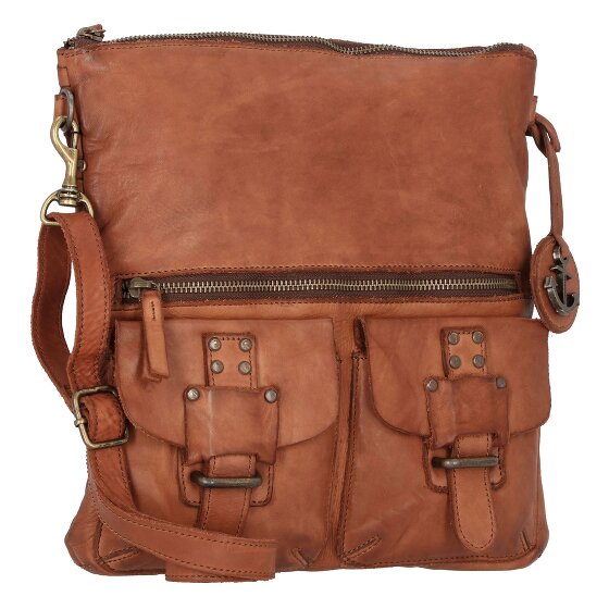 Harbour 2nd Soft Weaving Phillipine Umhängetasche Leder 30 cm