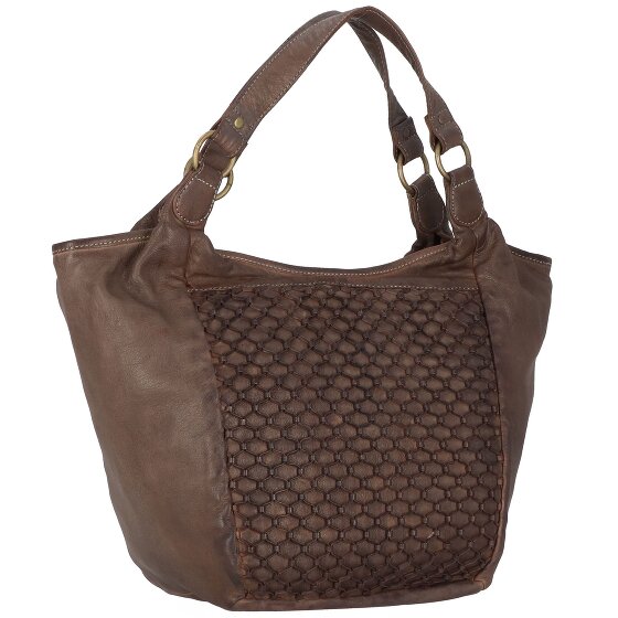 Greenland Nature Femi & Nine Schultertasche Leder 38 cm