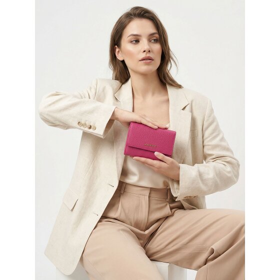 Lazarotti Bologna Leather XL Geldbörse mit Zip-Around Fach Leder 14 cm