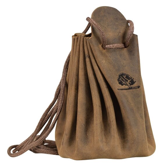 Greenburry Vintage Geldbörse Münzbeutel Leder 9,5 cm