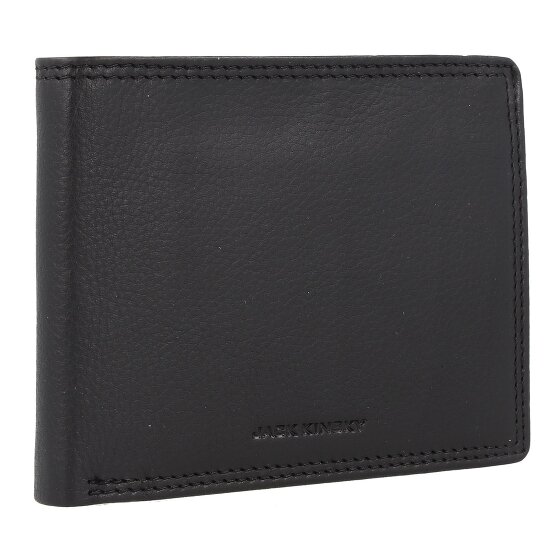 Jack Kinsky Montreal Geldbörse RFID Schutz Leder 12 cm