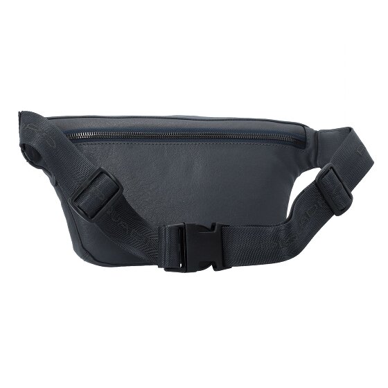 Piquadro Black Square Gürteltasche Leder 31 cm