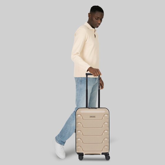 Smartbox Edition 01 4 Rollen Kabinentrolley 55 cm mit Dehnfalte