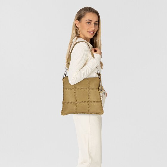 Harbour 2nd Fashion Lights Xanthe Schultertasche Leder 33 cm