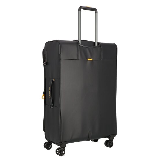 Mandarina Duck Eco Coated 4 Rollen Trolley L 78 cm mit Dehnfalte