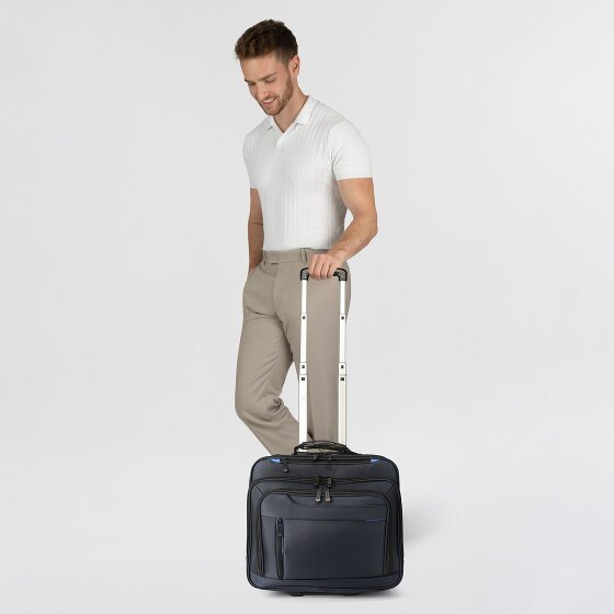 Dermata 2-Rollen Businesstrolley 42  cm Laptopfach