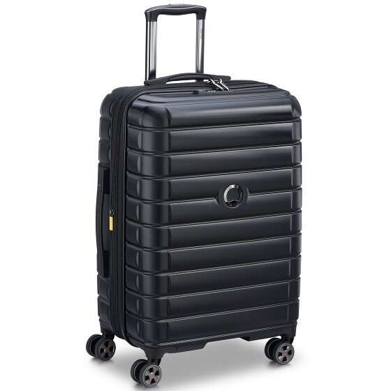 Delsey Paris Shadow 5.0 4 Rollen Trolley 66 cm mit Dehnfalte