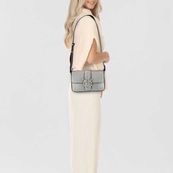 PINKO Love One Umhängetasche Leder 21.5 cm