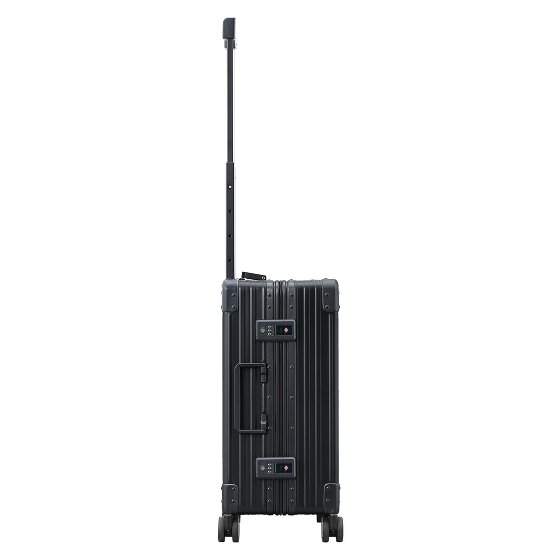 Aleon Traveler Domestic 4-Rollen Kabinentrolley Aluminium 55 cm