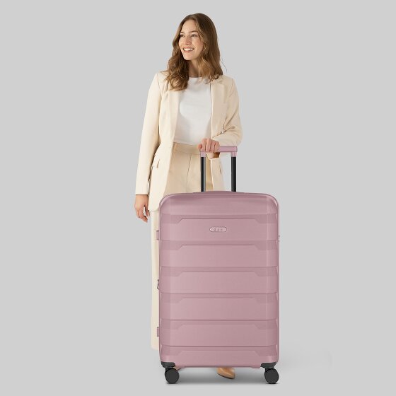 d&n South Dakota 4 Rollen Trolley L 76 cm mit Dehnfalte