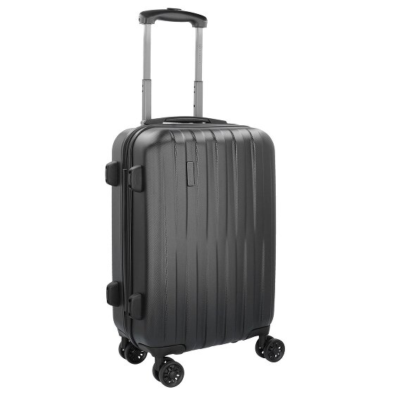 Bugatti Lima 2.0 4-Rollen Kabinentrolley 55 cm mit Doppelrollen