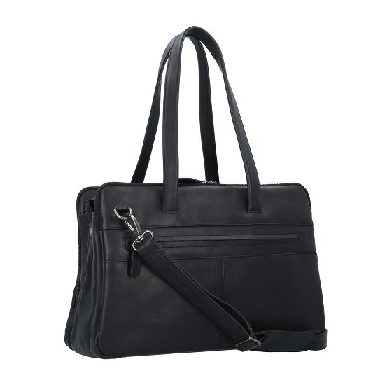 Plevier Hearst Aktentasche Leder 43 cm Laptopfach